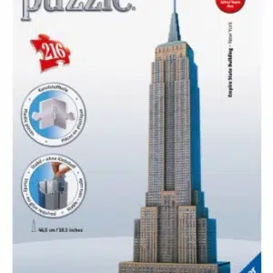 RAVENSBURGER 12553 PUZZLE3D THE EMPIRE STATE BUILDING 216PZ