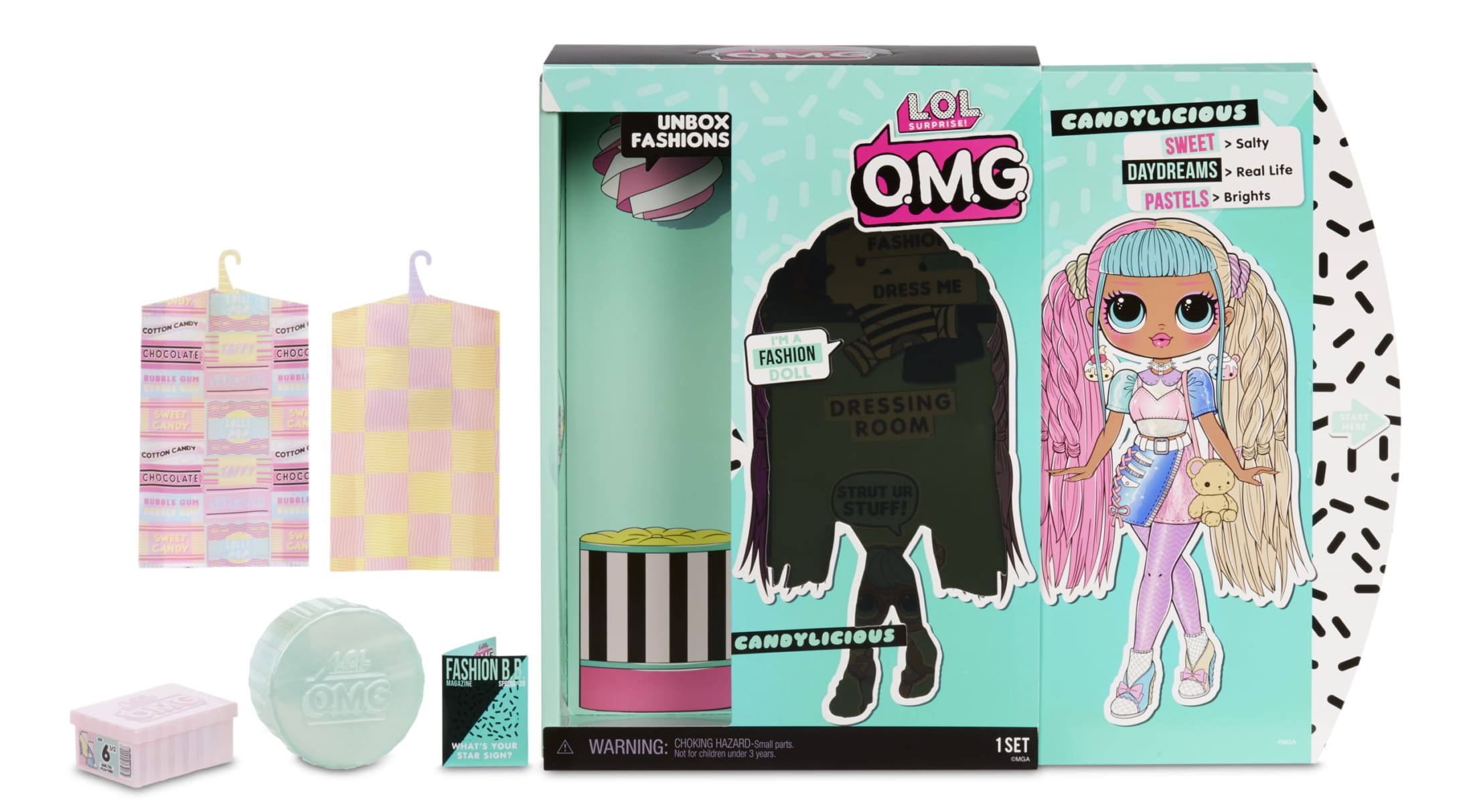 Lol Surprise OMG - L.O.L. Surprise! O.M.G. Serie 2 - Candylicious - immagine 4