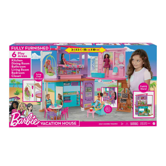 Barbie La Nuova Casa Di Malibu MATTEL HCD50 Piemonti Giocattoli Barbie La Nuova Casa Di Malibu MATTEL HCD50 Piemonti Giocattoli