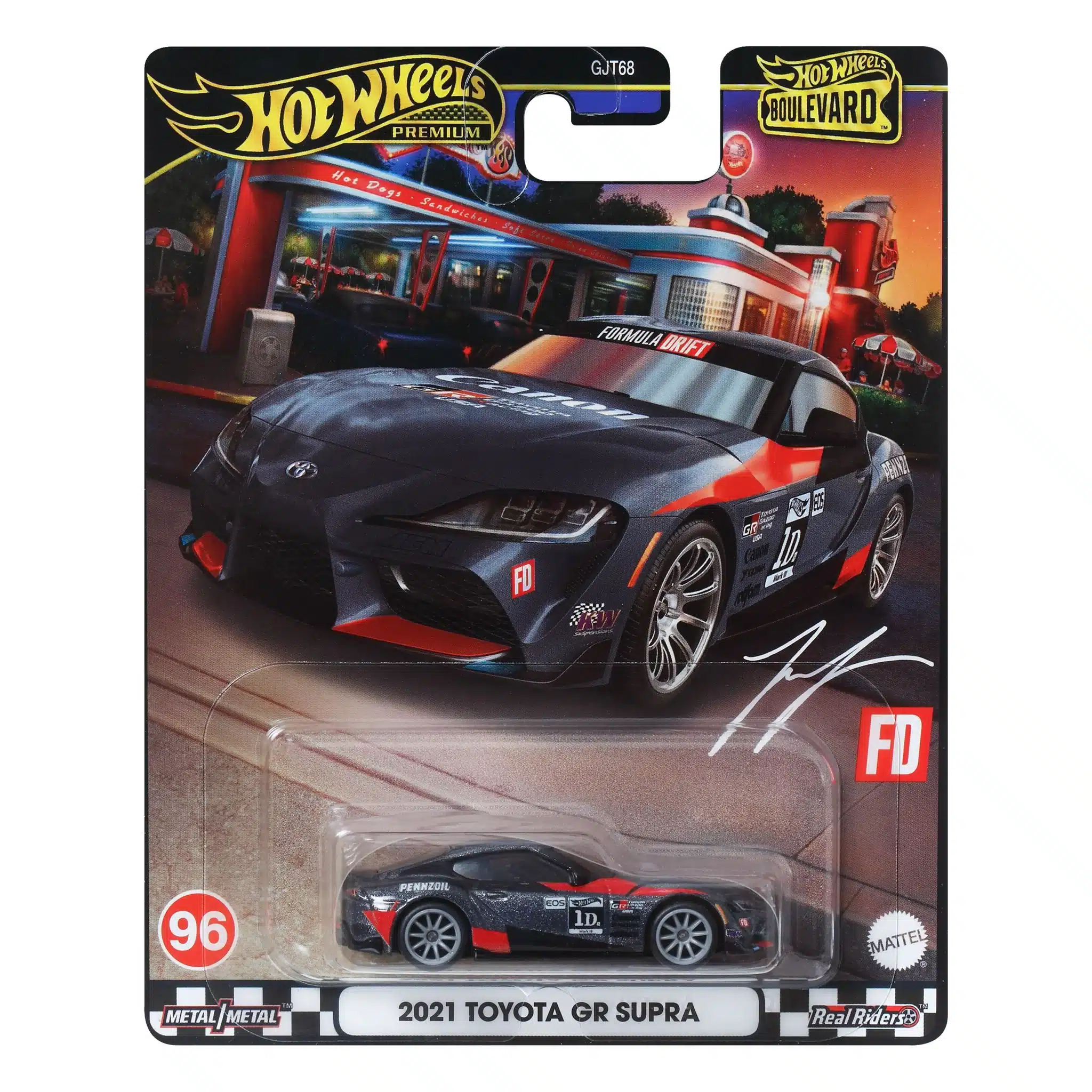 Hot Wheels Premium - 2021 Toyota GR Supra