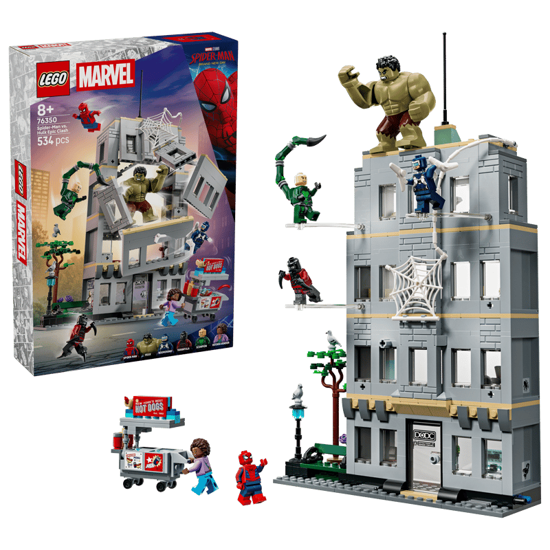 Lego 76350 Scontro epico: Spider-Man vs. Hulk