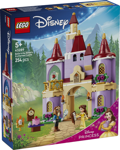 Lego 43289 Belle e il castello incantato della Bestia