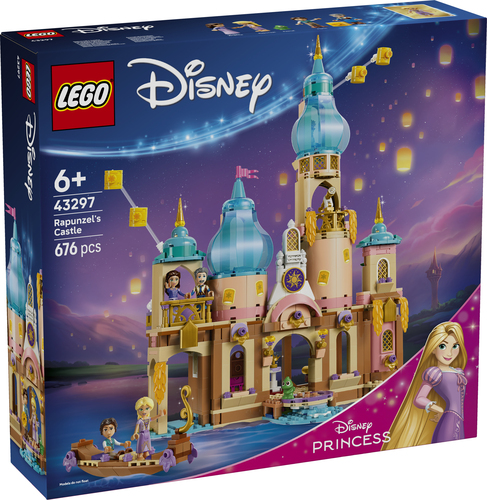 Lego 43297 Il castello di Rapunzel