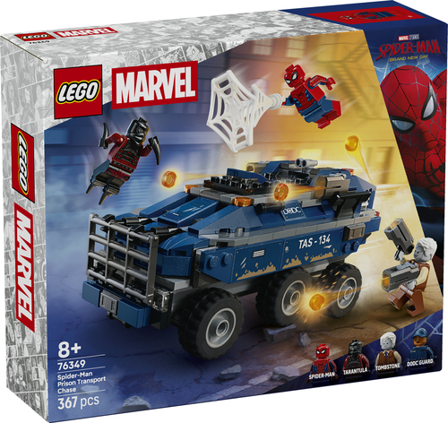 Lego 76349 Spider-Man: Inseguimento del trasportatore di detenuti